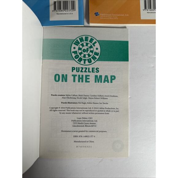 Wheel Of Fortune Lot Of 7 Puzzle Booklets RARE - Picture 9 of 14